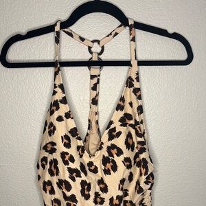 Leopard Print Swimsuit-one piece 👙